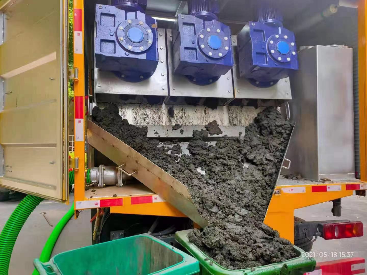 定远化粪池清掏城市维护站-泥浆净化干湿分离处理